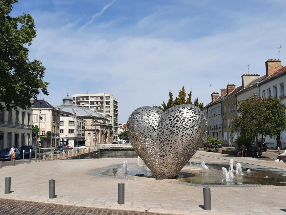 Appartement 70M² 3 Chambres Avec 3 Lits 2 Places Troyes Eksteriør bilde